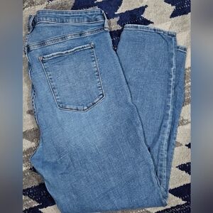 A&F Curve Love High Rise Super Skinny Ankle Jean